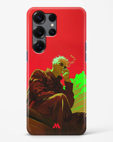 Scarlet Skies Serene Eyes Hard Case Phone Cover (Samsung)