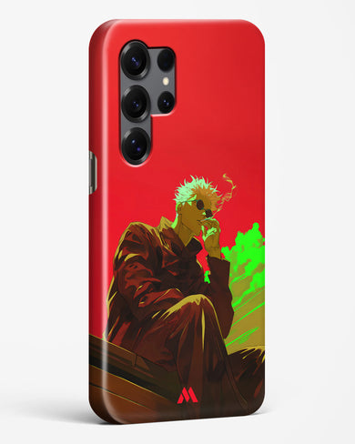 Scarlet Skies Serene Eyes Hard Case Phone Cover (Samsung)