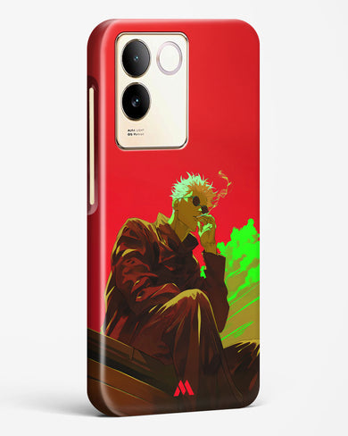 Scarlet Skies Serene Eyes Hard Case Phone Cover (Vivo)