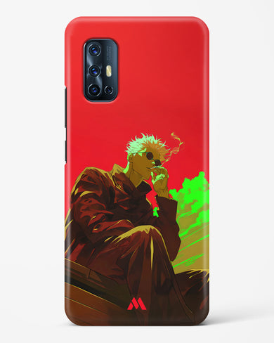 Scarlet Skies Serene Eyes Hard Case Phone Cover (Vivo)