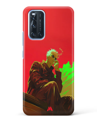 Scarlet Skies Serene Eyes Hard Case Phone Cover (Vivo)