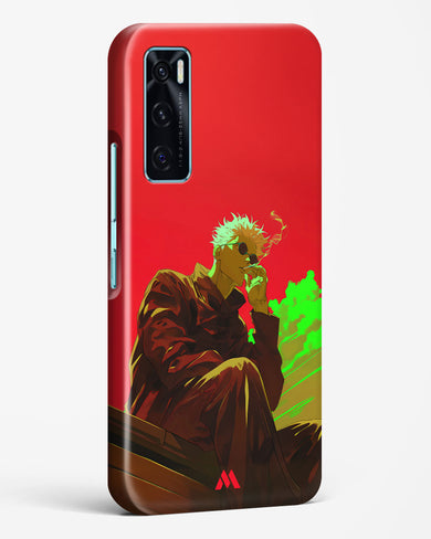 Scarlet Skies Serene Eyes Hard Case Phone Cover (Vivo)