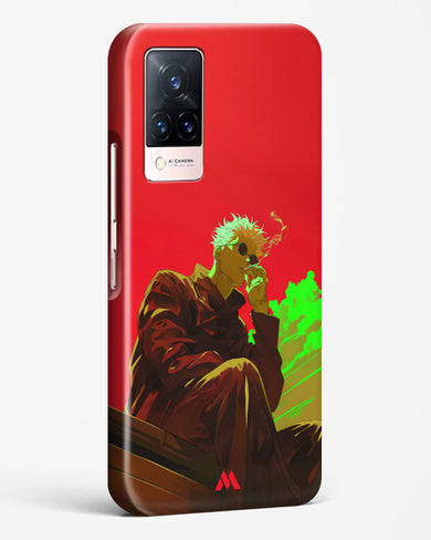 Scarlet Skies Serene Eyes Hard Case Phone Cover (Vivo)