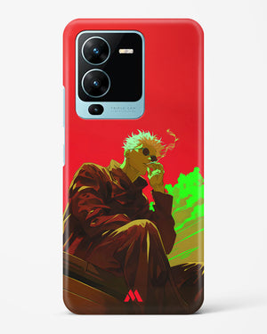 Scarlet Skies Serene Eyes Hard Case Phone Cover (Vivo)