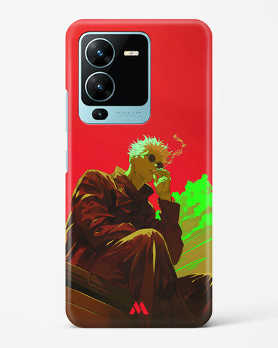 Scarlet Skies Serene Eyes Hard Case Phone Cover (Vivo)