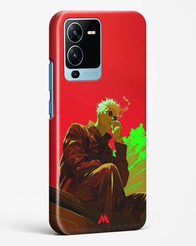 Scarlet Skies Serene Eyes Hard Case Phone Cover (Vivo)