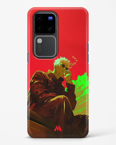 Scarlet Skies Serene Eyes Hard Case Phone Cover (Vivo)
