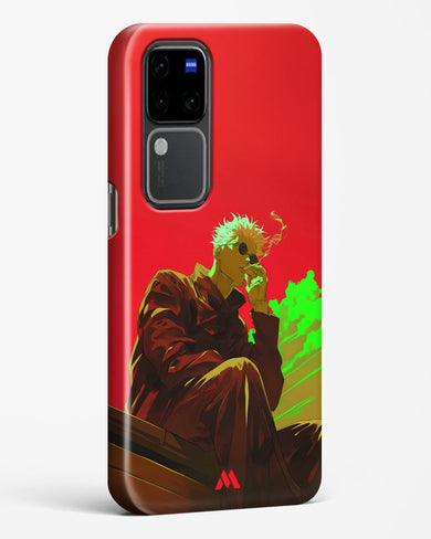 Scarlet Skies Serene Eyes Hard Case Phone Cover (Vivo)