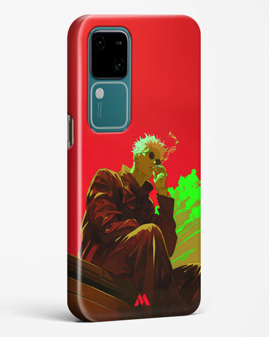 Scarlet Skies Serene Eyes Hard Case Phone Cover (Vivo)
