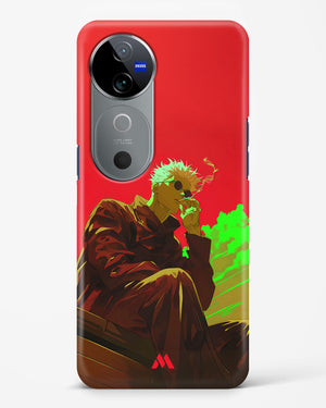 Scarlet Skies Serene Eyes Hard Case Phone Cover (Vivo)