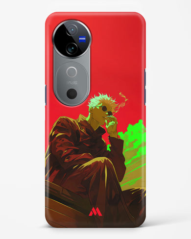 Scarlet Skies Serene Eyes Hard Case Phone Cover (Vivo)
