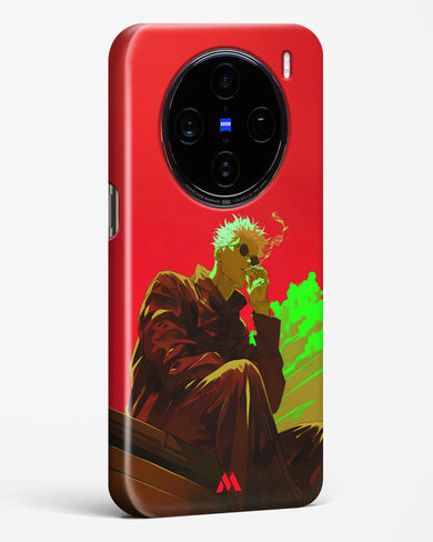 Scarlet Skies Serene Eyes Hard Case Phone Cover (Vivo)