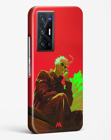 Scarlet Skies Serene Eyes Hard Case Phone Cover (Vivo)