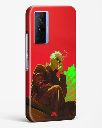 Scarlet Skies Serene Eyes Hard Case Phone Cover (Vivo)