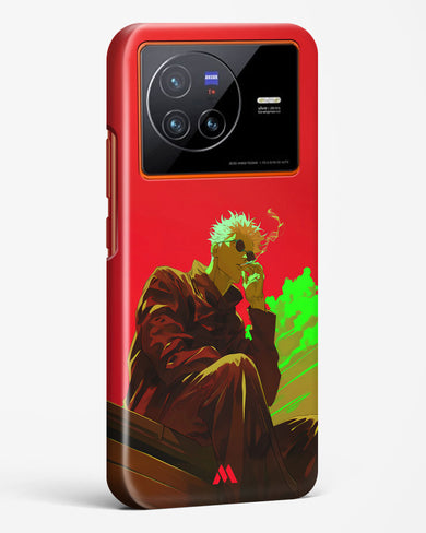 Scarlet Skies Serene Eyes Hard Case Phone Cover (Vivo)