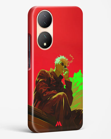 Scarlet Skies Serene Eyes Hard Case Phone Cover (Vivo)