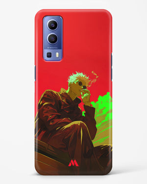 Scarlet Skies Serene Eyes Hard Case Phone Cover (Vivo)