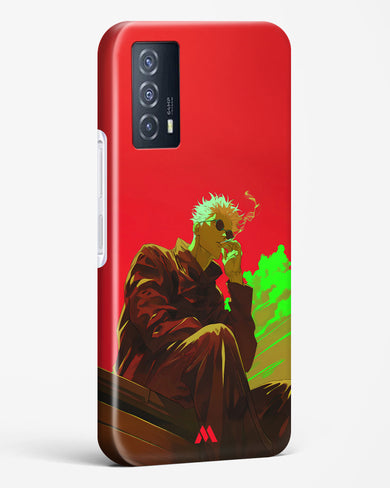 Scarlet Skies Serene Eyes Hard Case Phone Cover (Vivo)