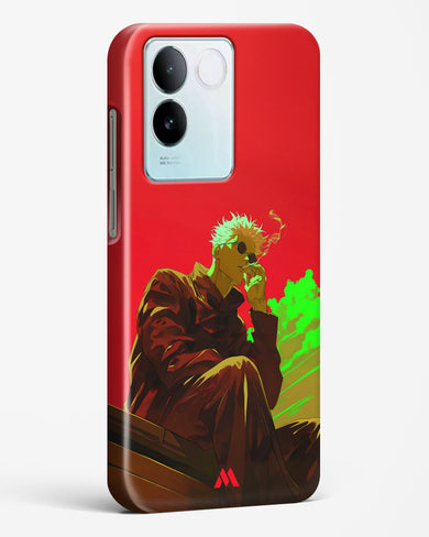 Scarlet Skies Serene Eyes Hard Case Phone Cover (Vivo)