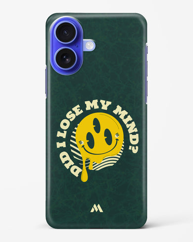 Losing My Mind Hard Case Phone Cover (Apple)