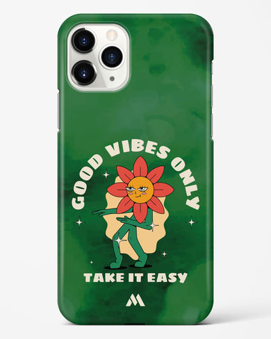 Good Vibes Only Hard Case Phone Cover (Apple)