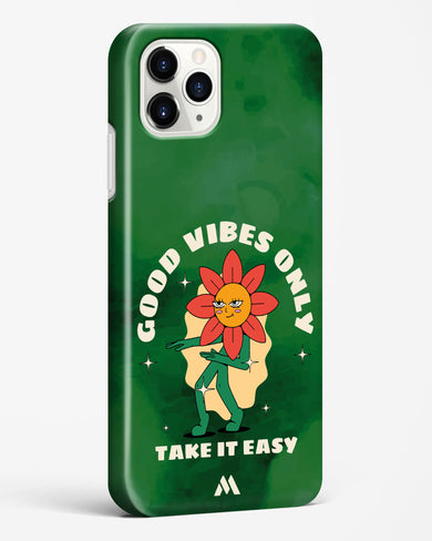 Good Vibes Only Hard Case Phone Cover (Apple)