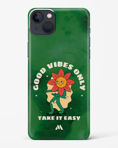 Good Vibes Only Hard Case Phone Cover (Apple)