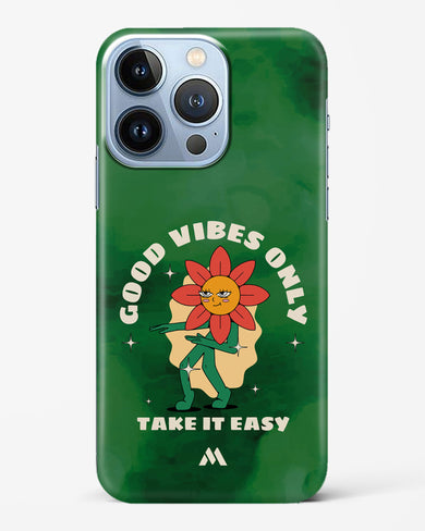 Good Vibes Only Hard Case Phone Cover (Apple)