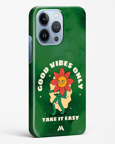 Good Vibes Only Hard Case Phone Cover (Apple)