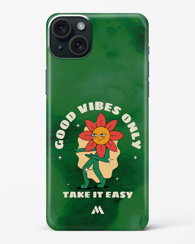 Good Vibes Only Hard Case Phone Cover (Apple)