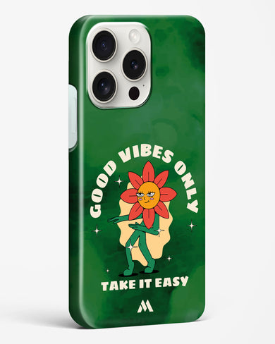 Good Vibes Only Hard Case Phone Cover (Apple)