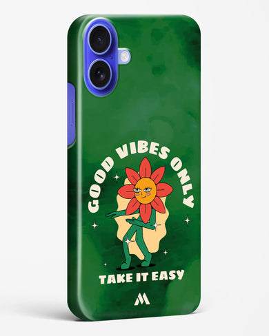 Good Vibes Only Hard Case Phone Cover (Apple)