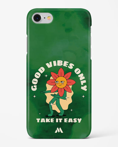 Good Vibes Only Hard Case Phone Cover (Apple)