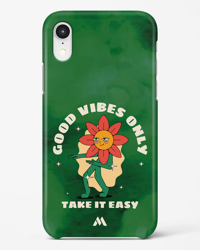 Good Vibes Only Hard Case Phone Cover (Apple)