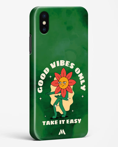 Good Vibes Only Hard Case Phone Cover (Apple)