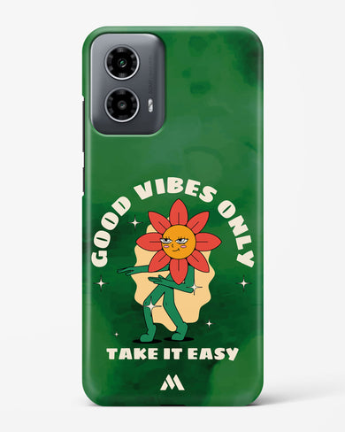 Good Vibes Only Hard Case Phone Cover (Motorola)
