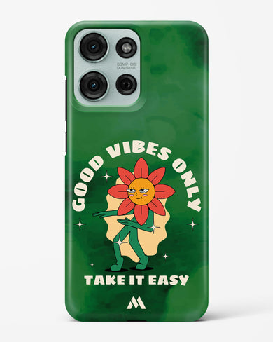 Good Vibes Only Hard Case Phone Cover (Motorola)
