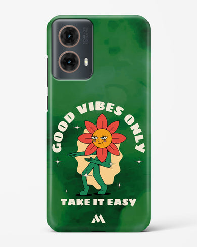 Good Vibes Only Hard Case Phone Cover (Motorola)
