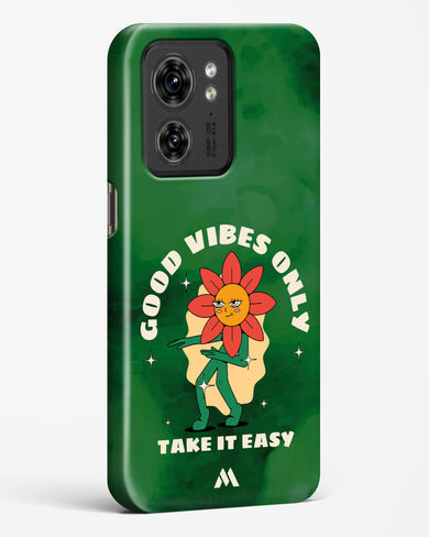 Good Vibes Only Hard Case Phone Cover (Motorola)