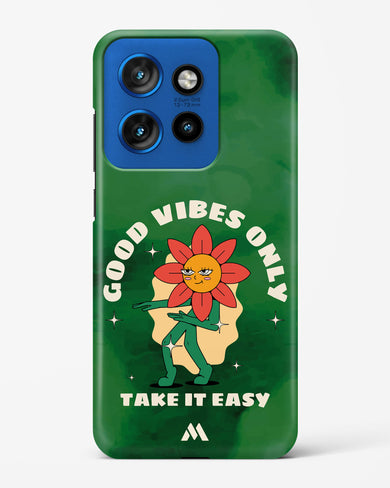 Good Vibes Only Hard Case Phone Cover (Motorola)