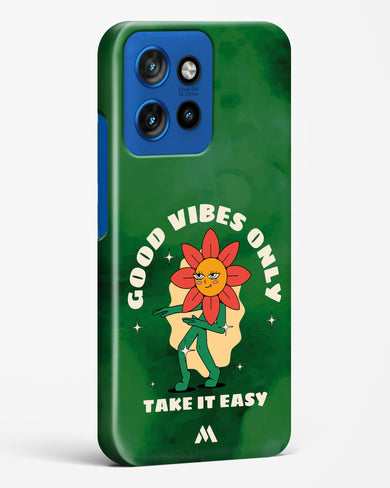Good Vibes Only Hard Case Phone Cover (Motorola)