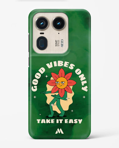 Good Vibes Only Hard Case Phone Cover (Motorola)
