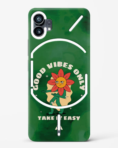 Good Vibes Only Hard Case Phone Cover (Nothing)