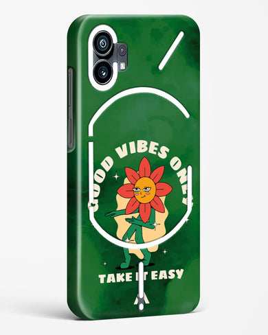 Good Vibes Only Hard Case Phone Cover (Nothing)