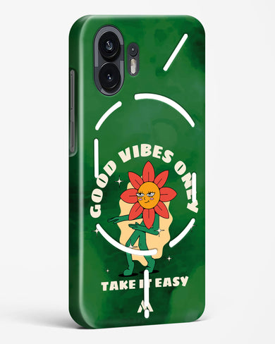 Good Vibes Only Hard Case Phone Cover (Nothing)