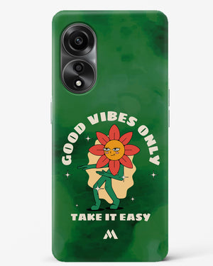 Good Vibes Only Hard Case Phone Cover (Oppo)