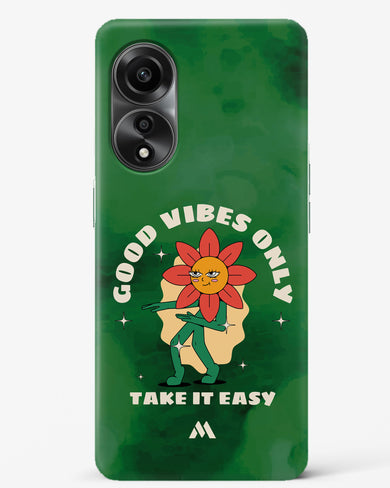 Good Vibes Only Hard Case Phone Cover (Oppo)