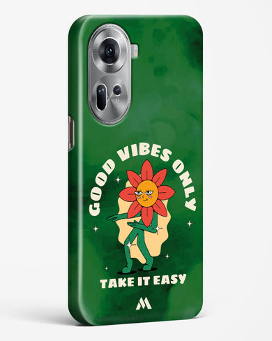 Good Vibes Only Hard Case Phone Cover (Oppo)