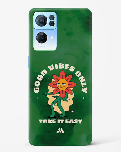 Good Vibes Only Hard Case Phone Cover (Oppo)