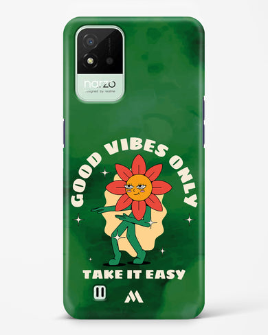 Good Vibes Only Hard Case Phone Cover (Realme)